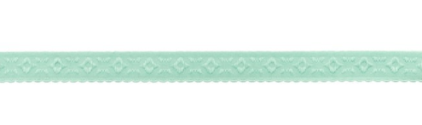 Elastisches Schrägband JACQUARD 12mm mint